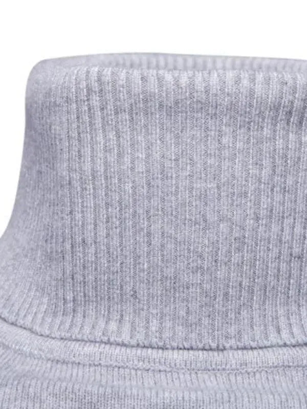 Heidi-Mode | Dick Gestrickter Rollkragen Männer Pullover