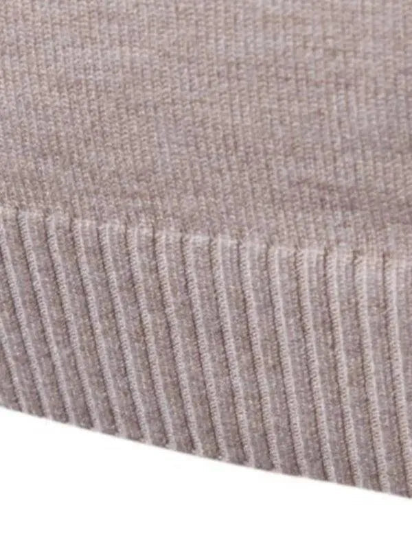 Heidi-Mode | Dick Gestrickter Rollkragen Männer Pullover