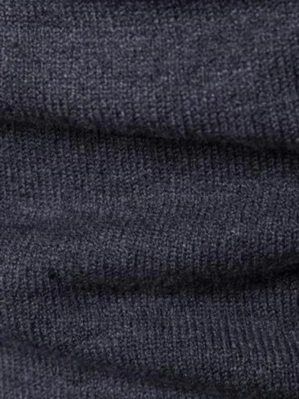 Heidi-Mode | Dick Gestrickter Rollkragen Männer Pullover