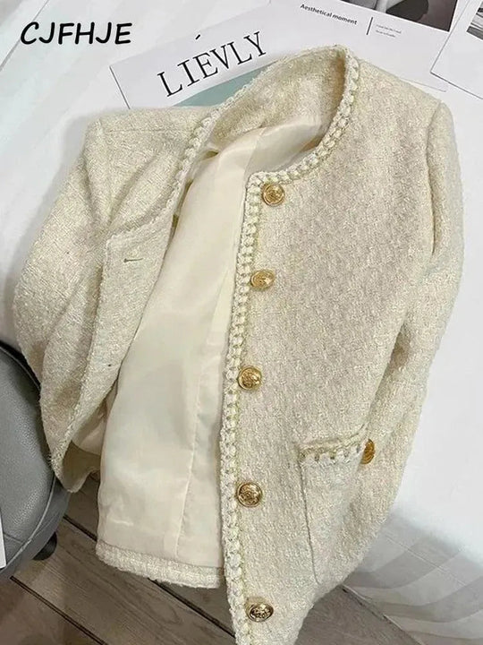 Heidi-Mode | Wollkurz-Tweedjacke Frauen