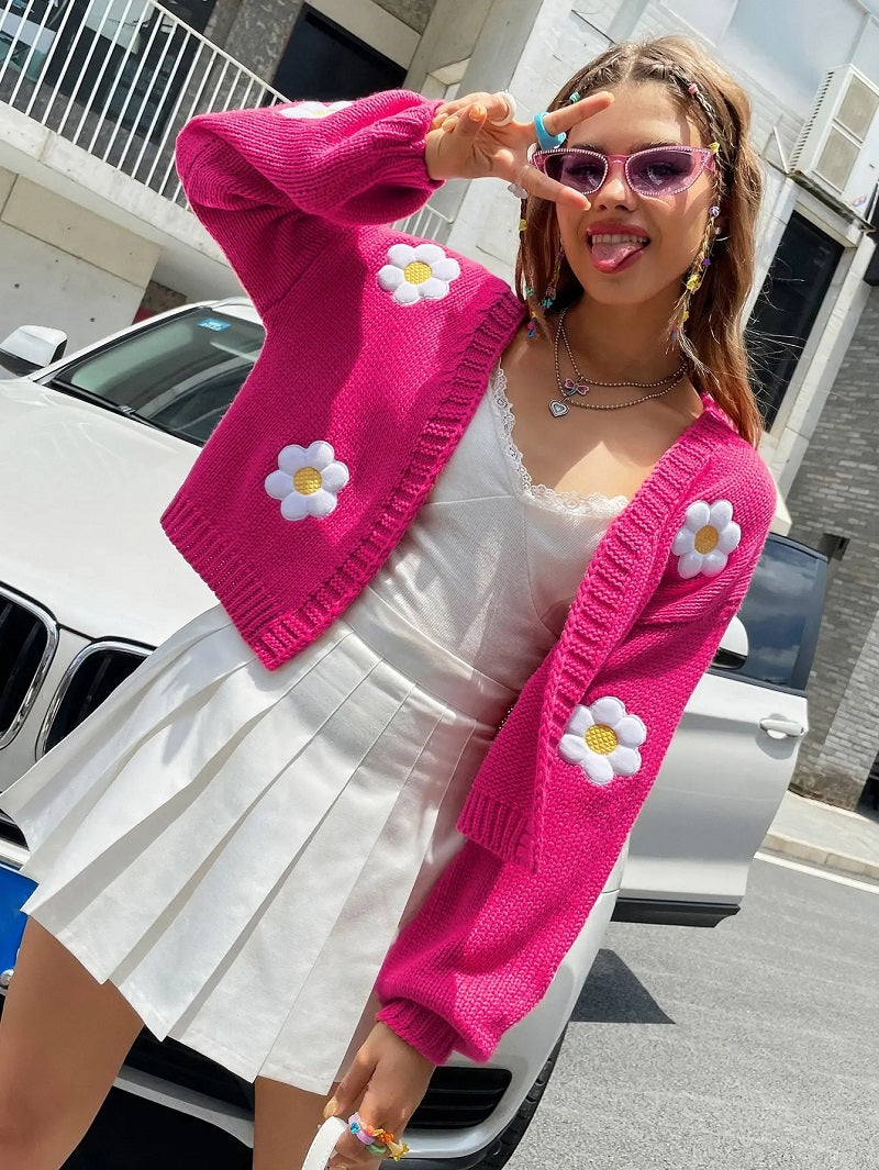 Heidi-Mode | Bestickte Weste mit Blumen