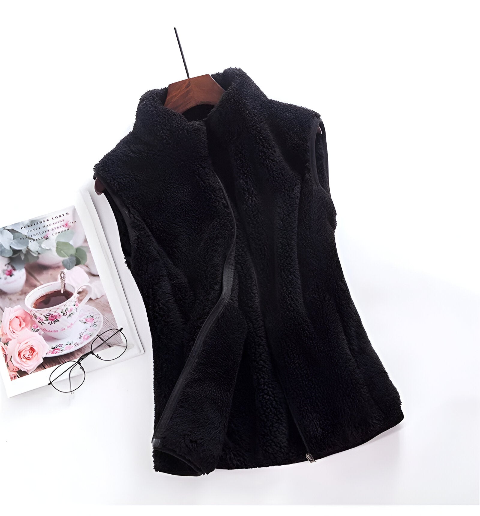 Heidi-Mode |  Polar Fleece-Winterweste für Frauen