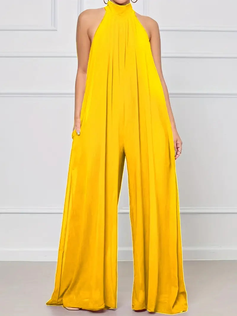 Jumpsuit mit Rüschen