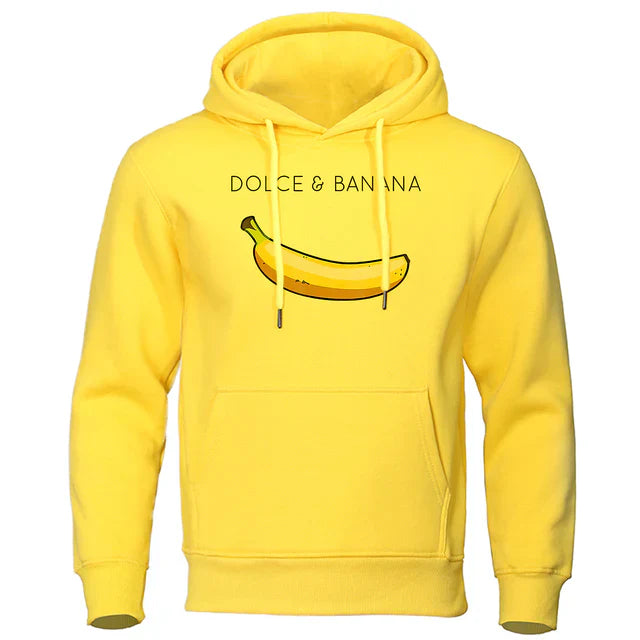 Heidi-Mode - Stilvolle Herbst Dolce Banana Hoodie für Männer