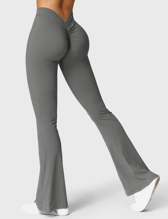 Heidi-Mode | Ausgestellte Leggings mit V-Ausschnitt
