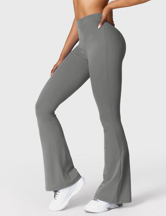 Heidi-Mode | Ausgestellte Leggings mit V-Ausschnitt