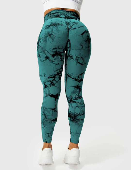 Heidi-Mode | Bequeme Tie-Dye-Leggings für Damen Nora