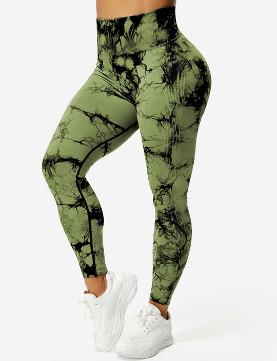 Heidi-Mode | Bequeme Tie-Dye-Leggings für Damen Nora