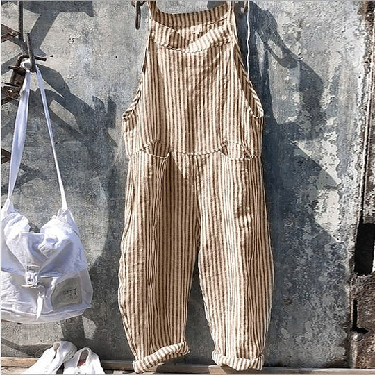 Heidi-Mode | Zeitloser Jumpsuit Retro Stil mit Schwankender Silhouette