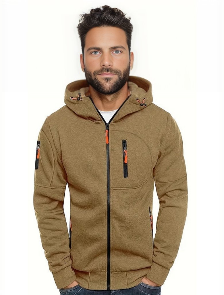 Heidi-Mode | Sportliche Herrenjacke mit Kapuze
