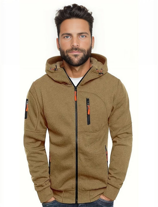 Heidi-Mode | Sportliche Herrenjacke mit Kapuze