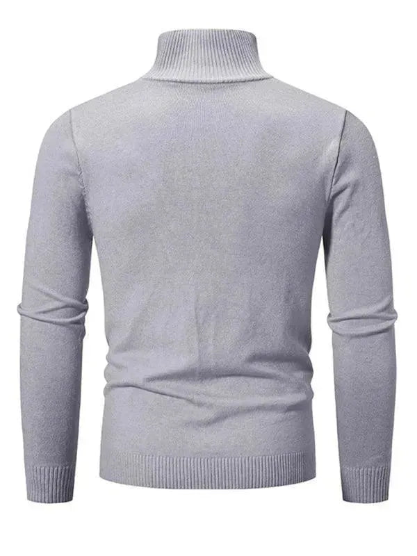 Heidi-Mode | Rollkragen Männer Pullover Sweatshirt