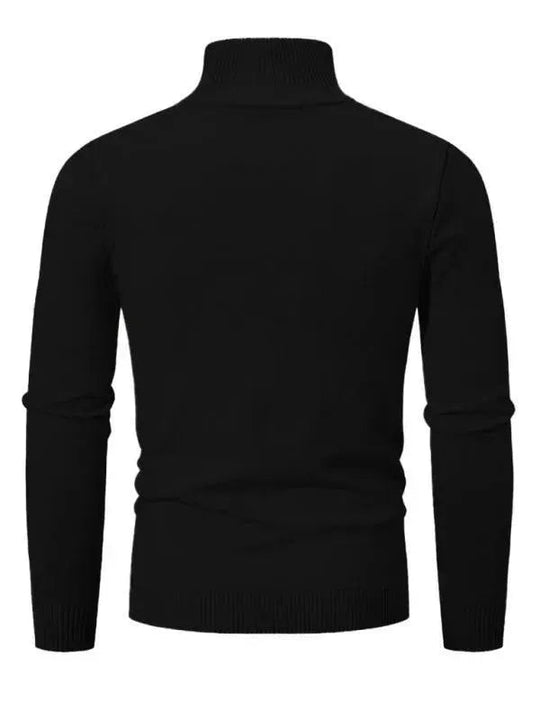 Heidi-Mode | Rollkragen Männer Pullover Sweatshirt