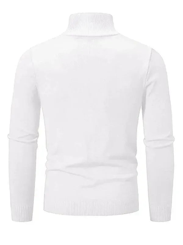 Heidi-Mode | Rollkragen Männer Pullover Sweatshirt