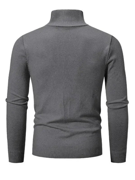 Heidi-Mode | Rollkragen Männer Pullover Sweatshirt
