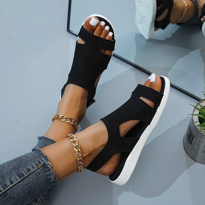 Weiche orthopädische Sommersandalen für Damen