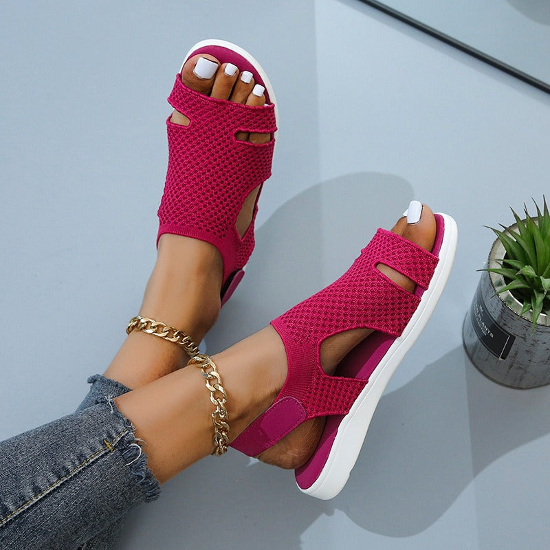 Weiche orthopädische Sommersandalen für Damen