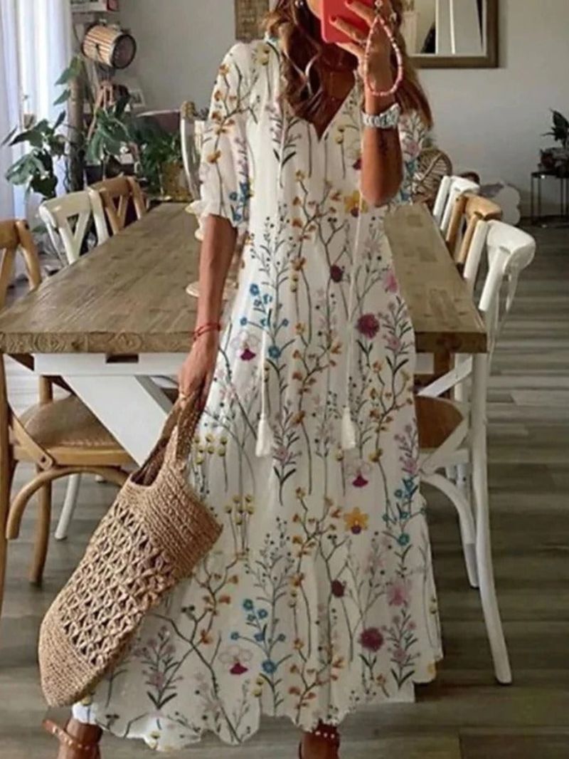 Heidi-Mode | Ein Stilvolles Sommerkleid mit Print