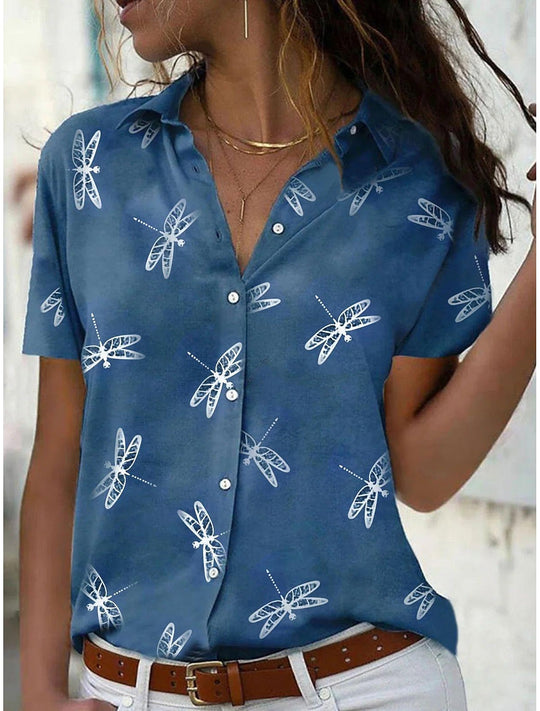 Heidi-Mode | Entspanntes Damen Sommer T-shirt mit Kurzen Ärmeln