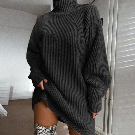 Heidi-Mode - Winter lange Pullover Damenmode