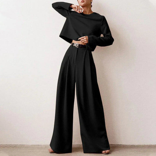 Heidi-Mode | Trendy Geschäftsanzug - Top+Hose