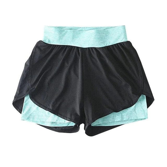 Sportshorts mit zwei Farben