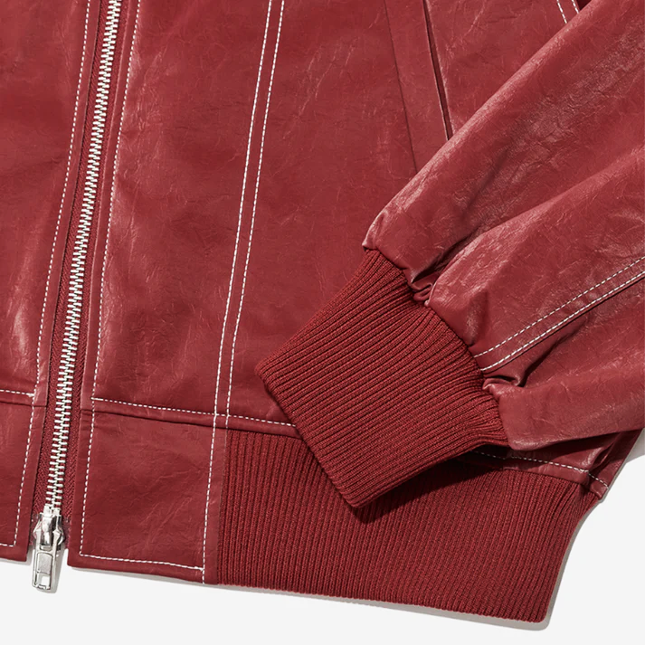 Lovely | Übergroße Lederjacke