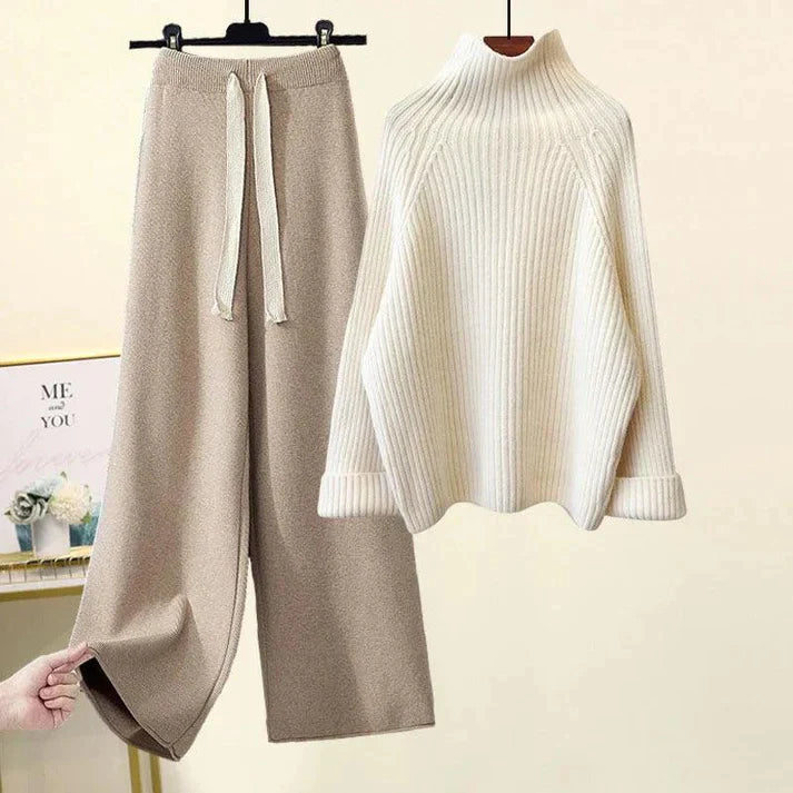 Kimberly | Schlabber-Rollkragenpullover mit FREE-Hose