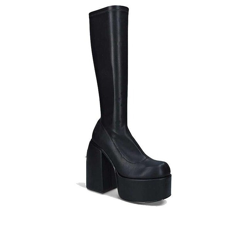 Heidi | Kniestiefel mit hohem Absatz: Damenmode 2024