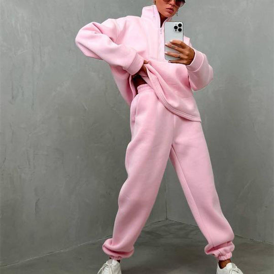 Astrid | Sweat-Set mit Reißverschluss
