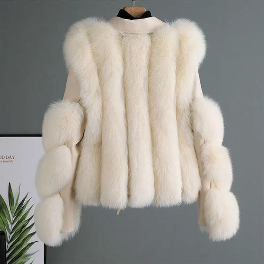 Heidi | Luxuriöse flauschige Winterjacke für Frauen - 2024 Style