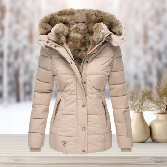 Jayla | Luxuriöse flauschige Winterjacke für Frauen - 2024 Style