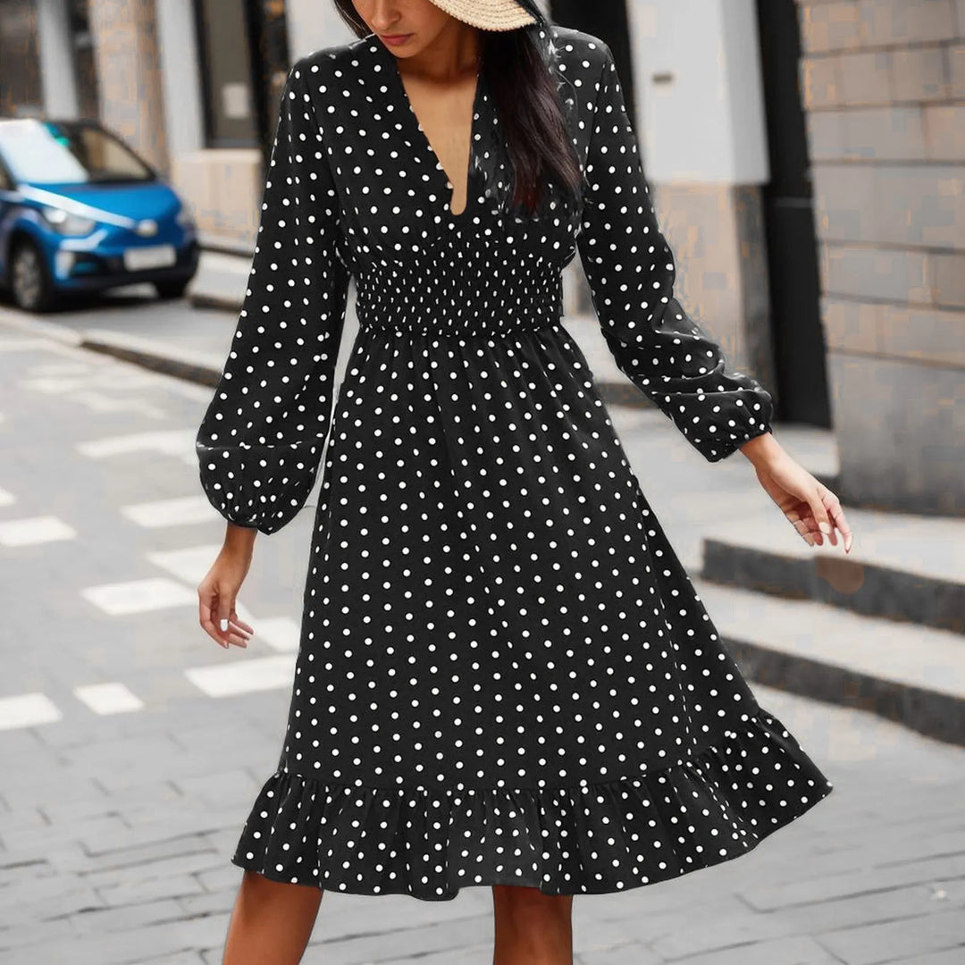 Daphne | Vintage Polka Dot Kleid