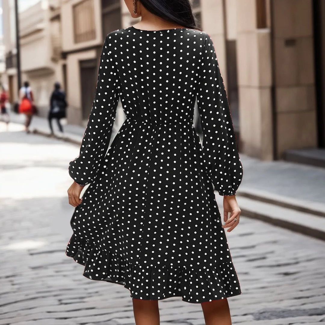 Daphne | Vintage Polka Dot Kleid