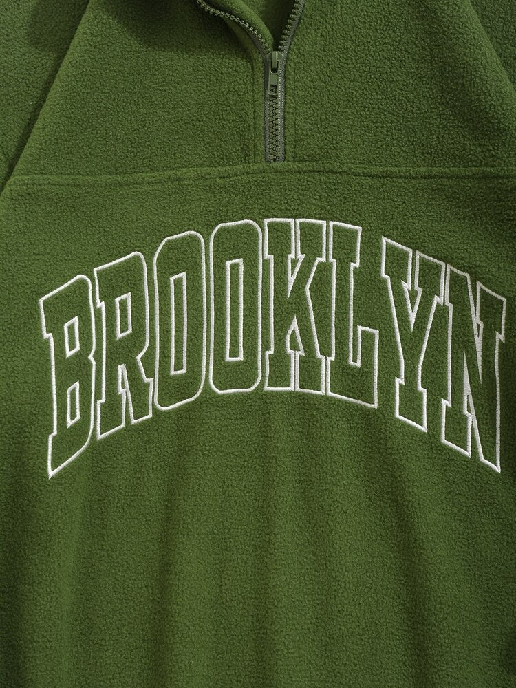 Jaliyah | Brooklyn-Pullover mit hohem Kragen